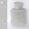 Trendy Water-Filled Hot Water Bottle 1000ml Cute Mini Water-Filled Hand Warmer for Men and Women Cartoon Hot Water Bag