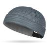 1Pcs Fashion Summer Adjustable Docker Beanies Hat Mesh Breathable Brimless Melon Skin Hat Outdoor Hip Hop Sailor Landlord Cap