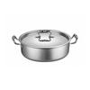 Jing Qing Fu 304 Stainless Steel Hammered Rose Gold Hot Pot