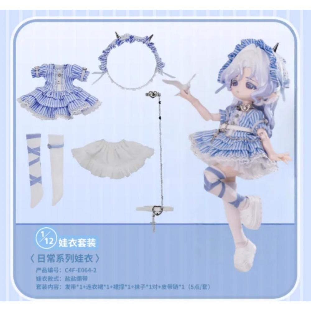 Come4free Bonnie Dress Penny Clothes 12 Points Bjd Doll Exquisite Cute Baby Clothes (Only Clothes)