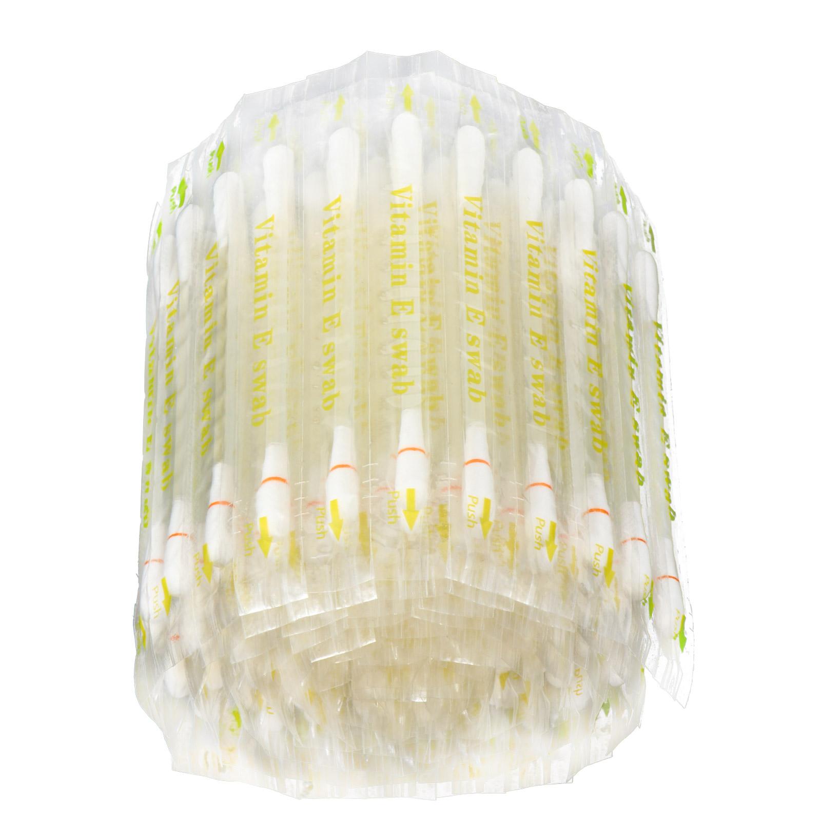 

100 шт. Ватные палочки Ve Масло для десен Витамин Оральные аппликаторы для губ Одноразовые стоматологические палочки Уход