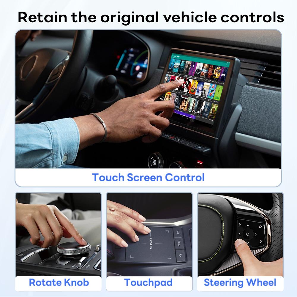 Factory Carlinkit Tbox 128Gb 512Gb Wireless Ai Box Stable Import Chip Multimedia Hdmi Usb Carplay Adapter for Youtube Netflix