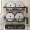 Cmaos Wall-Mounted Bathroom Organizer Set