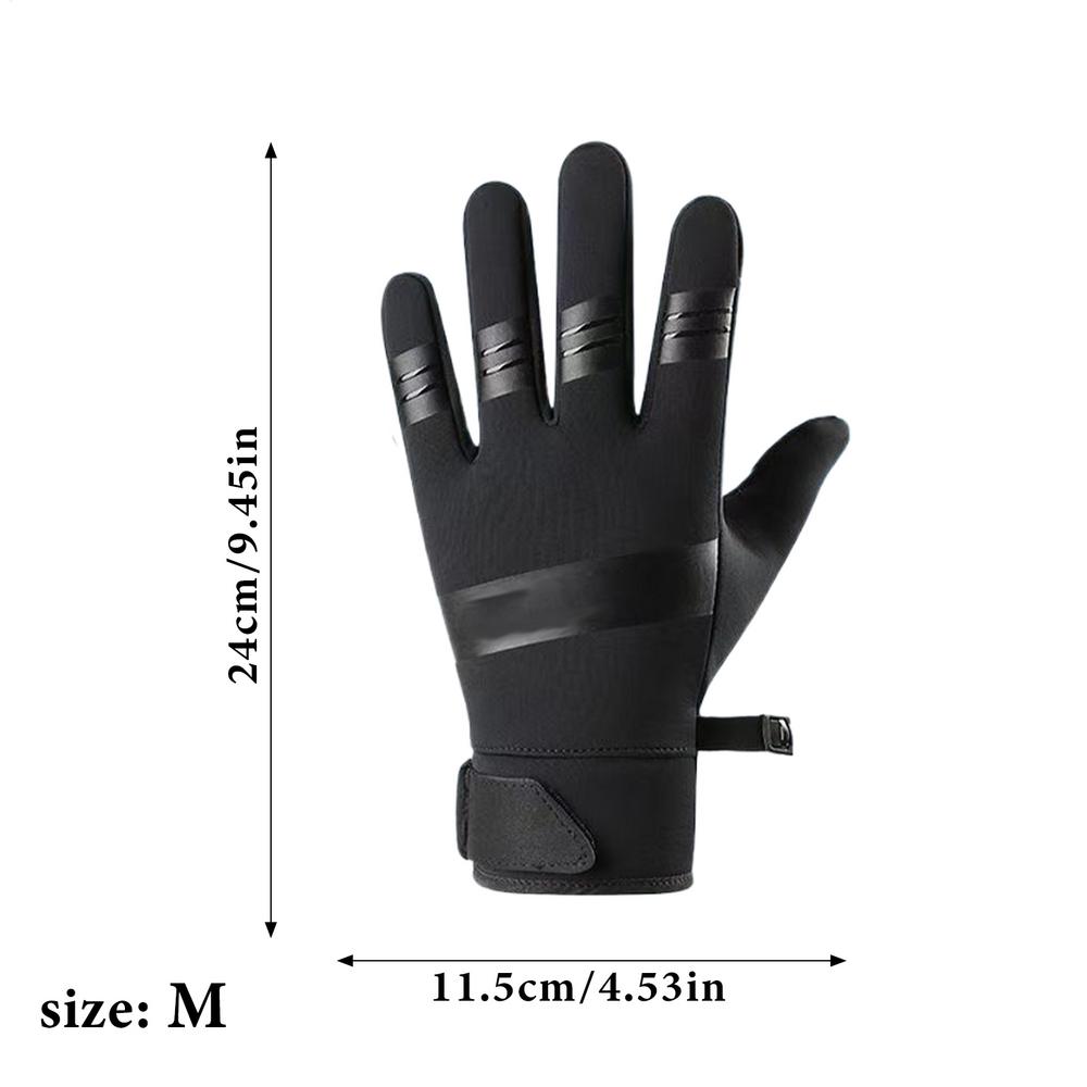 Snow Gloves Winter Windproof Cycling Gloves Thermal Waterproof Snowboard Gloves Touchscreen Snow Gloves For Women Men Outdoor S