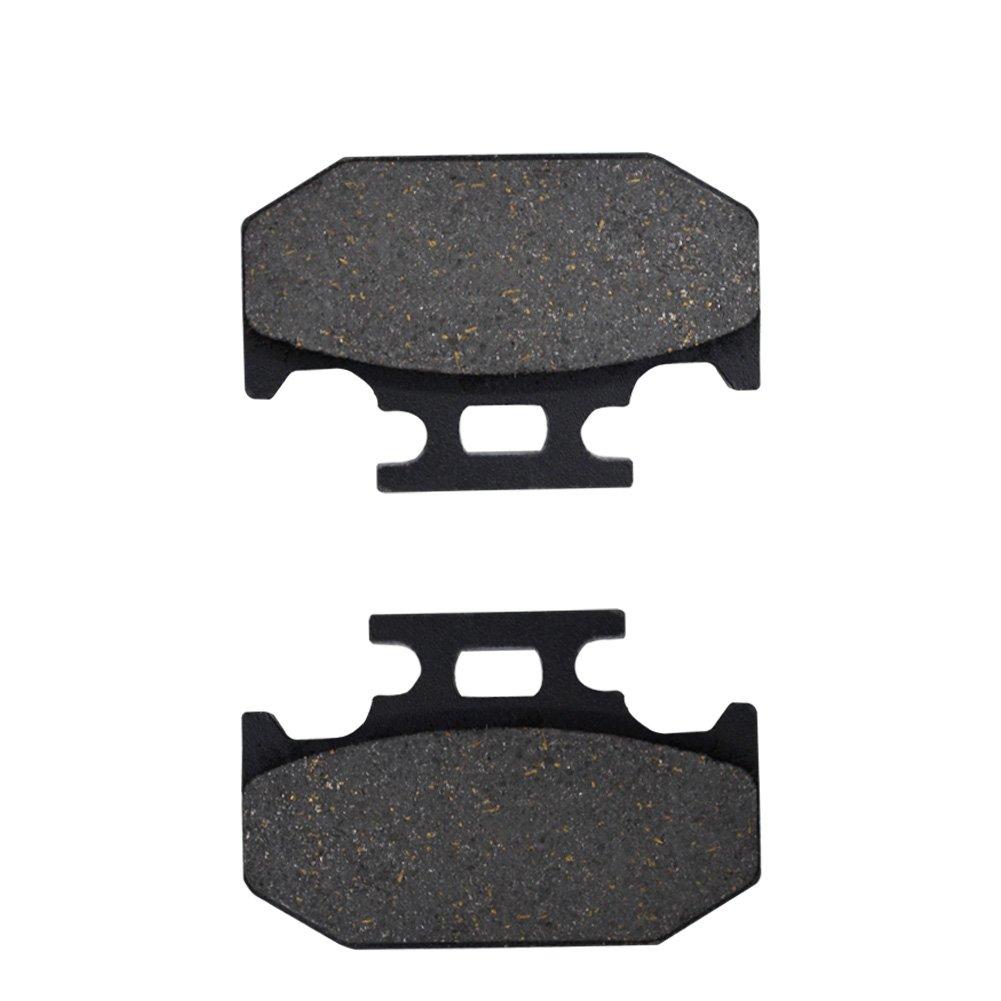 AHL Motorcycle Brake Pad Kit for Kawasaki KLX 250 R KLX250R KLX250 R 1994-1996/ KX 500 E6/E7 1994-1995