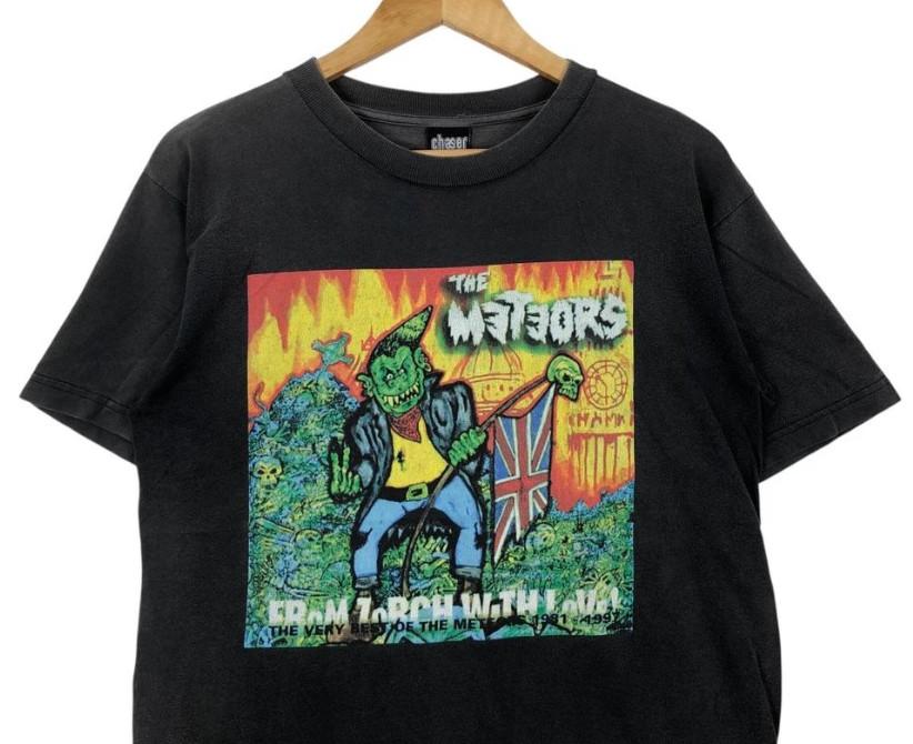 

Vintage 90s THE METEORS From Zorch With Love T Shirt S-5XL All size Unisex T-Shirt M