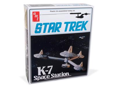 AMT Star Trek Space Station Width Approximately 400mm Plastic Model AMT1415 K-7 Non-Scale
