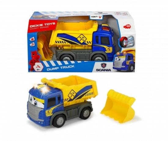 happy scania garbage truck