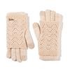 Dual-purpose Knitted Gloves Solid Color Cycling Gloves Riding Five-finger Mittens  Autumn
