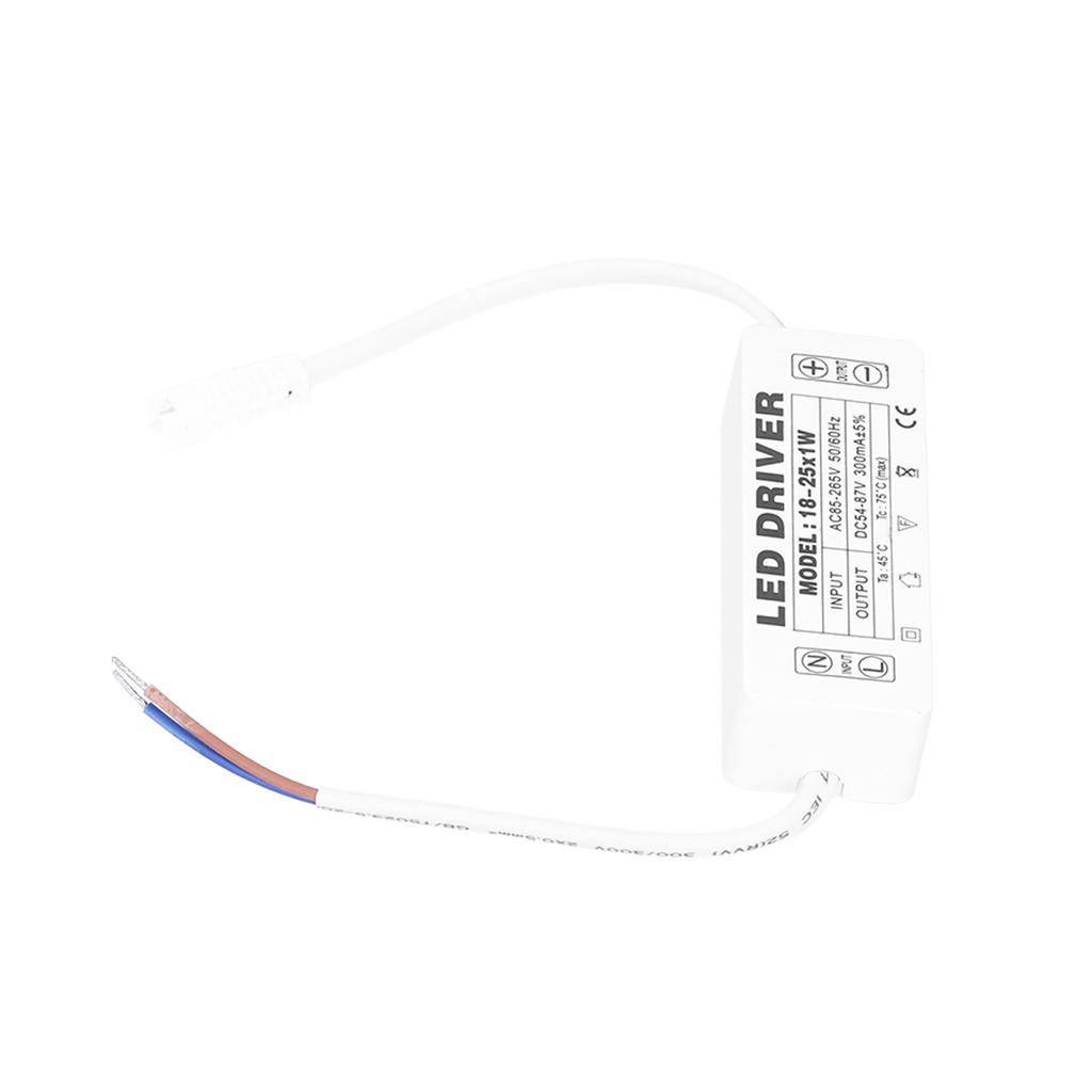 18‑25X1W LED Driver Constant Current 300mA Input AC85‑265V Output 54‑87VDC LED Driver Transformer