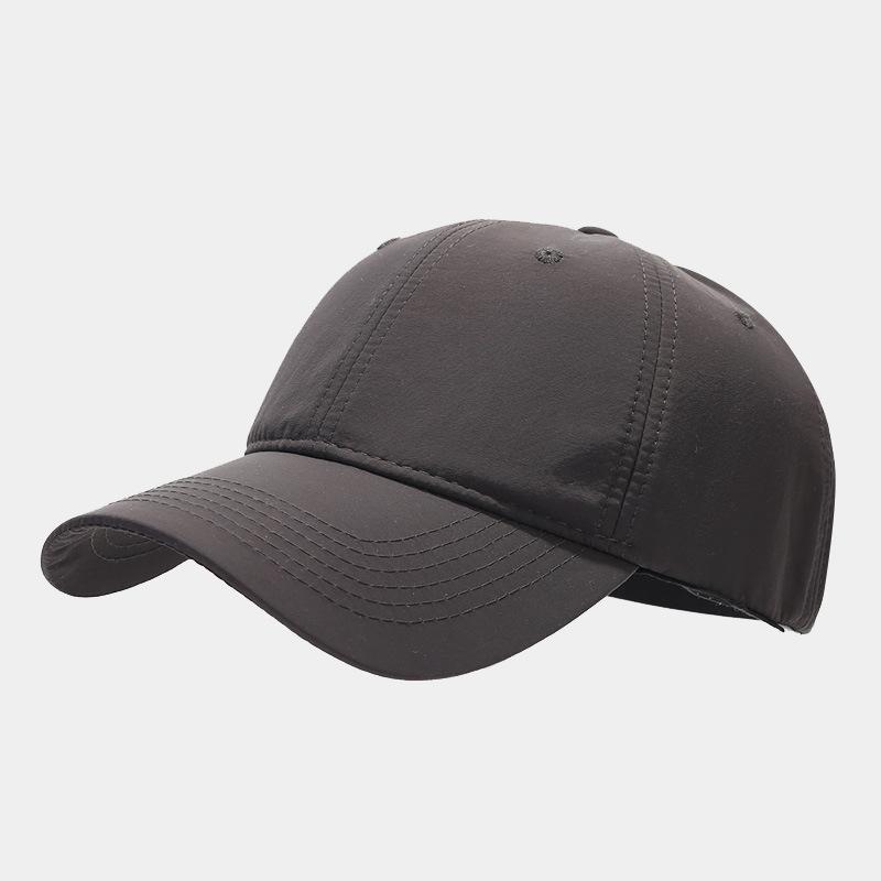 New simple light board baseball cap men's and women's versatile soft top sun hat outdoor sports sun protection quick-drying cap tide