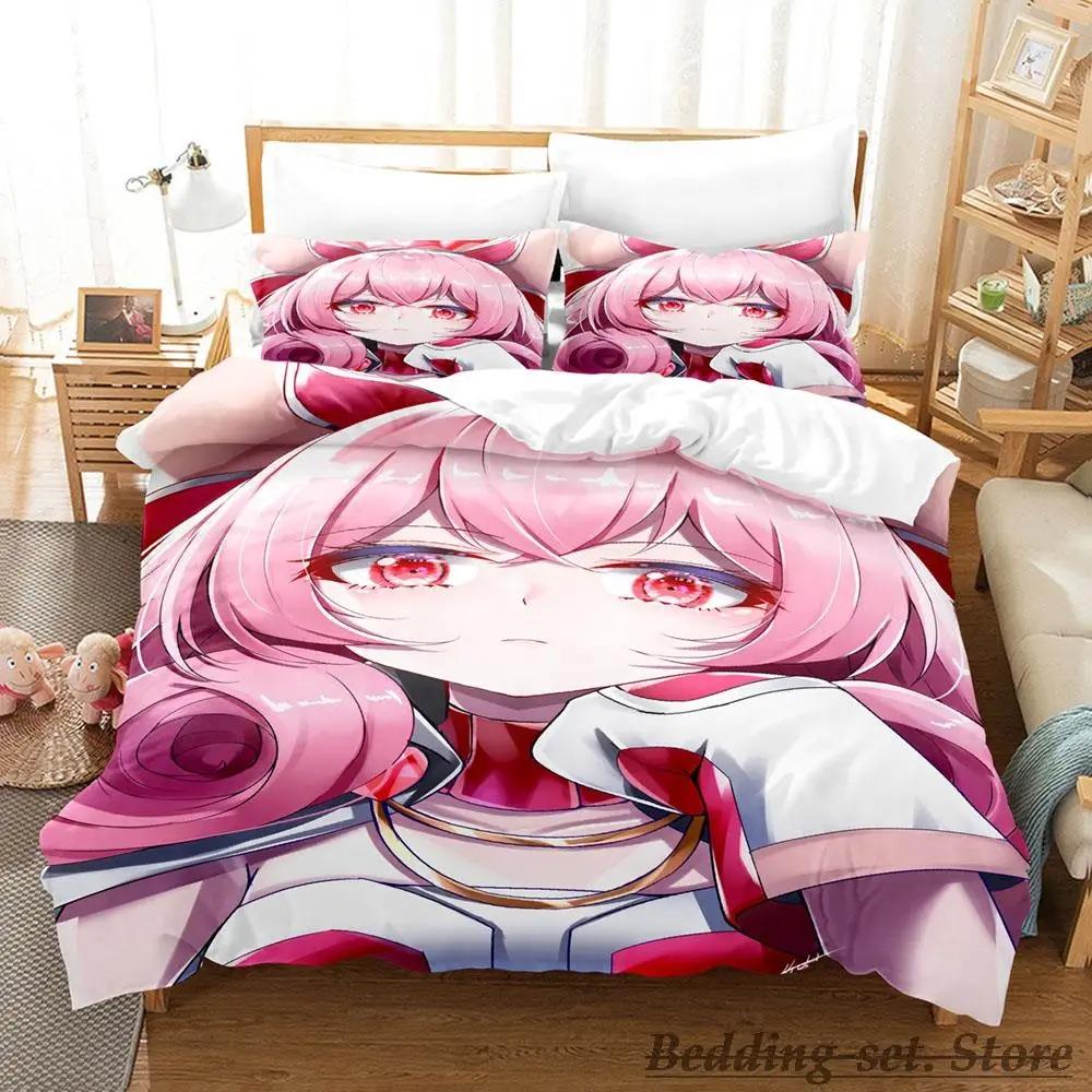 Pink Neneka Bedding Set Single Twin Full Queen King Size Bed Set Adult Kid Bedroom Duvetcover Sets Anime Parure De Lit Bed