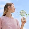 with Colorful Light Mini Handheld Fan Portable Small Electric Fan Cooling Fan  Home Decor