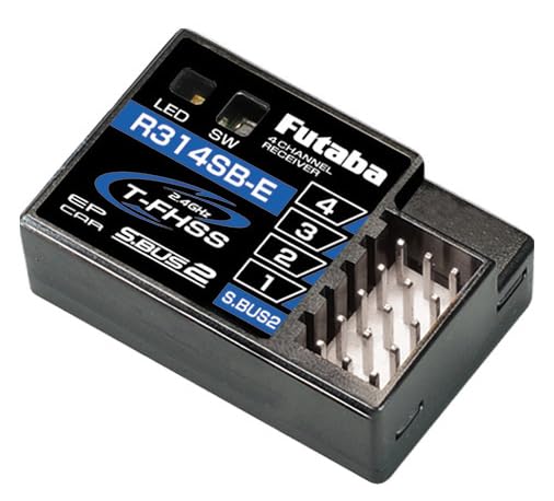 Futaba Receiver R314SB-E (T-FHSS Car Receiver for Electric Vehicles) 00107346-3