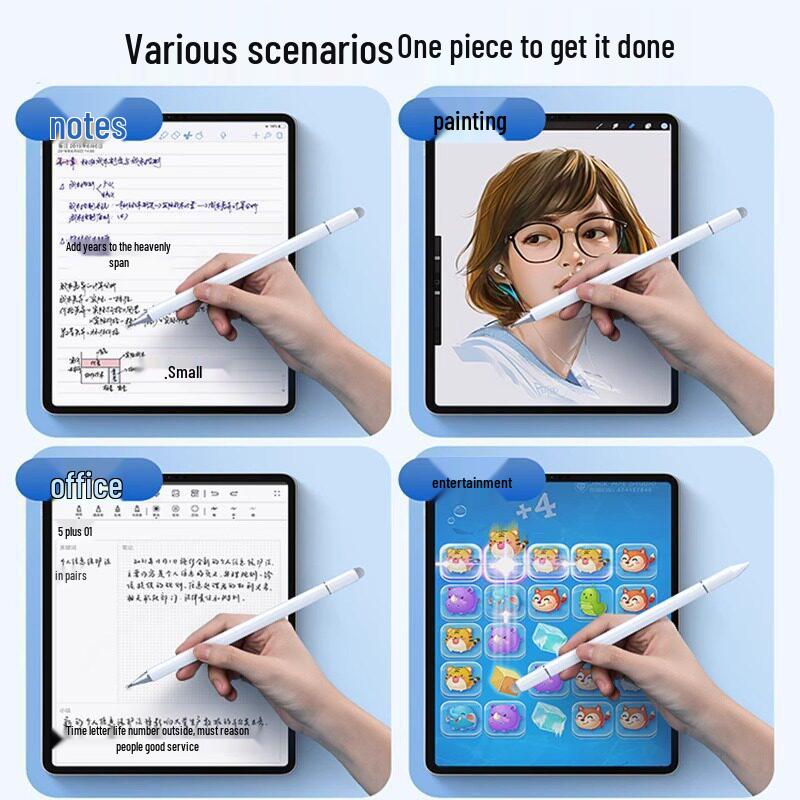 Universal Magnetic Capacitive Touch Pen for Mobile Phones, Tablets, and iPads - Touch Control Handwriting Stylus