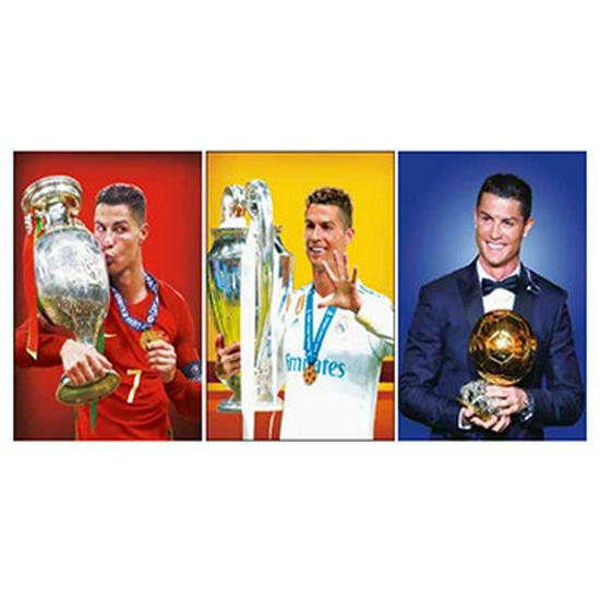 European & American 3D Stereo Sports Poster: Gradient Naked Eye Lenticular Art