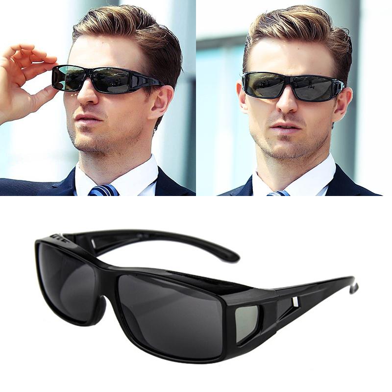 Women Men Night Vision UV400 Anti-Glare Car Driver Polarized Fashion Sunglasses