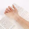 Gold 3D Self-Adhesive Full Cover Nail Stickers for Kids - Wearable Manicure Decals
