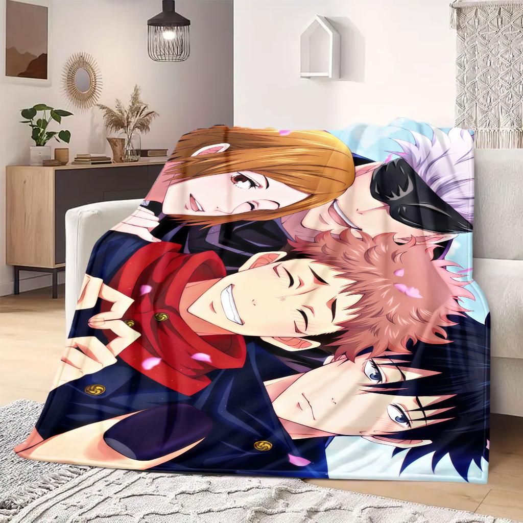 Sukuna King of Curses Flannel Blanket Warm,Comfortable,Suitable for Bedrooms,Sofas,Beds,Chairs,Picnics,Travel