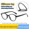 Girls Computer Eye Protection Kids Glasses Comfortable Eyeglasses Anti-blue Light Ultra Light Frame