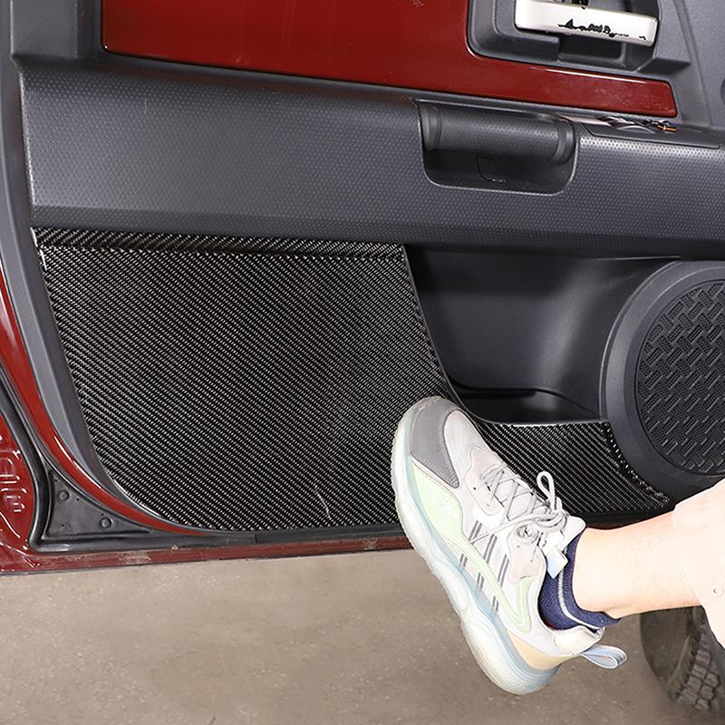 Soft Carbon Fiber For Toyota FJ Cruiser 2007-2025 Car Center Control Interior Sticker Car Modification Accessories
