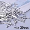 10/20/30/50pcs DIY Tool Scissors Charm For Jewelry Making Accessories Mix Clipper Pedant Handmade Components Materials Breloque