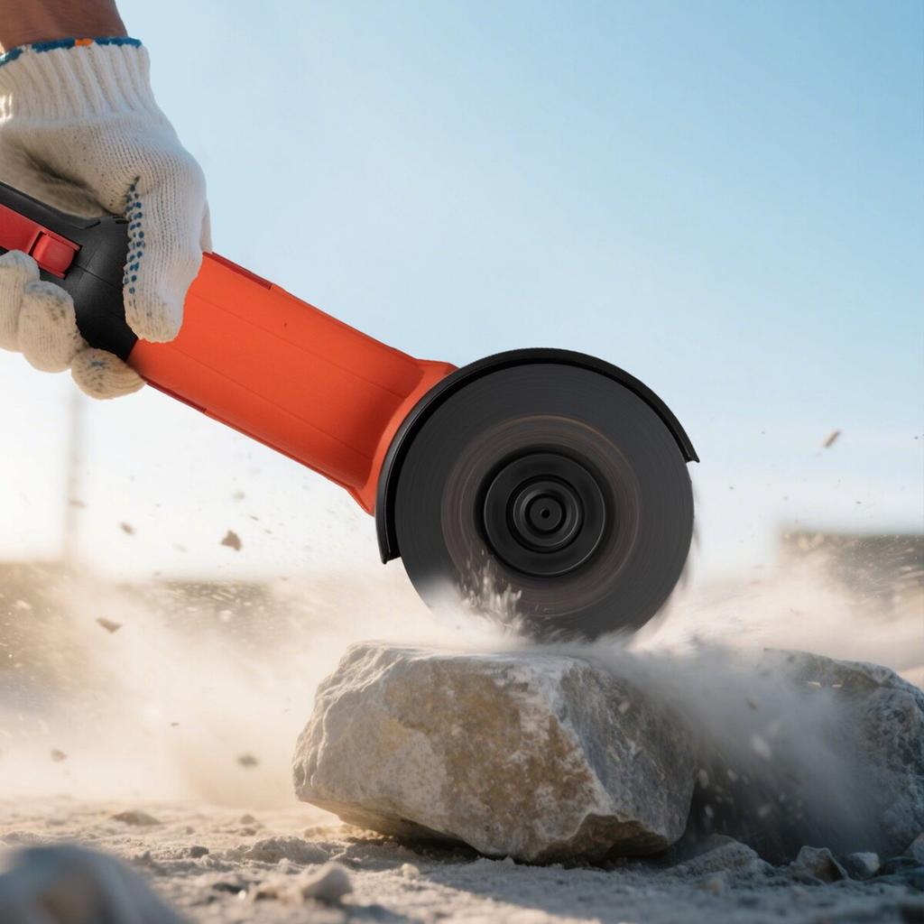 Angle Grinder, 127mm Electric Grinder Power Tool, 5.4Amps 10000RPM High-Speed Corded Angle Grinders with Adjustable Dust Guard for Metal Grinding,