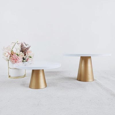 Elegant Round Pedestal Dessert Table Cake Stand Holder Cupcake High Tray Display Rack Bakeware Wedding Birthday Party Decoration