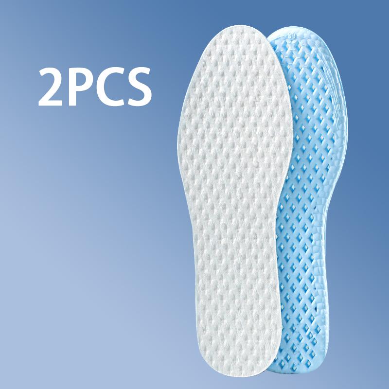 mesh breathable sports insoles Men's Women's summer cool insole Feet Running Sports Memory foam Shoe Sole Anti-odour Shoes Pads
