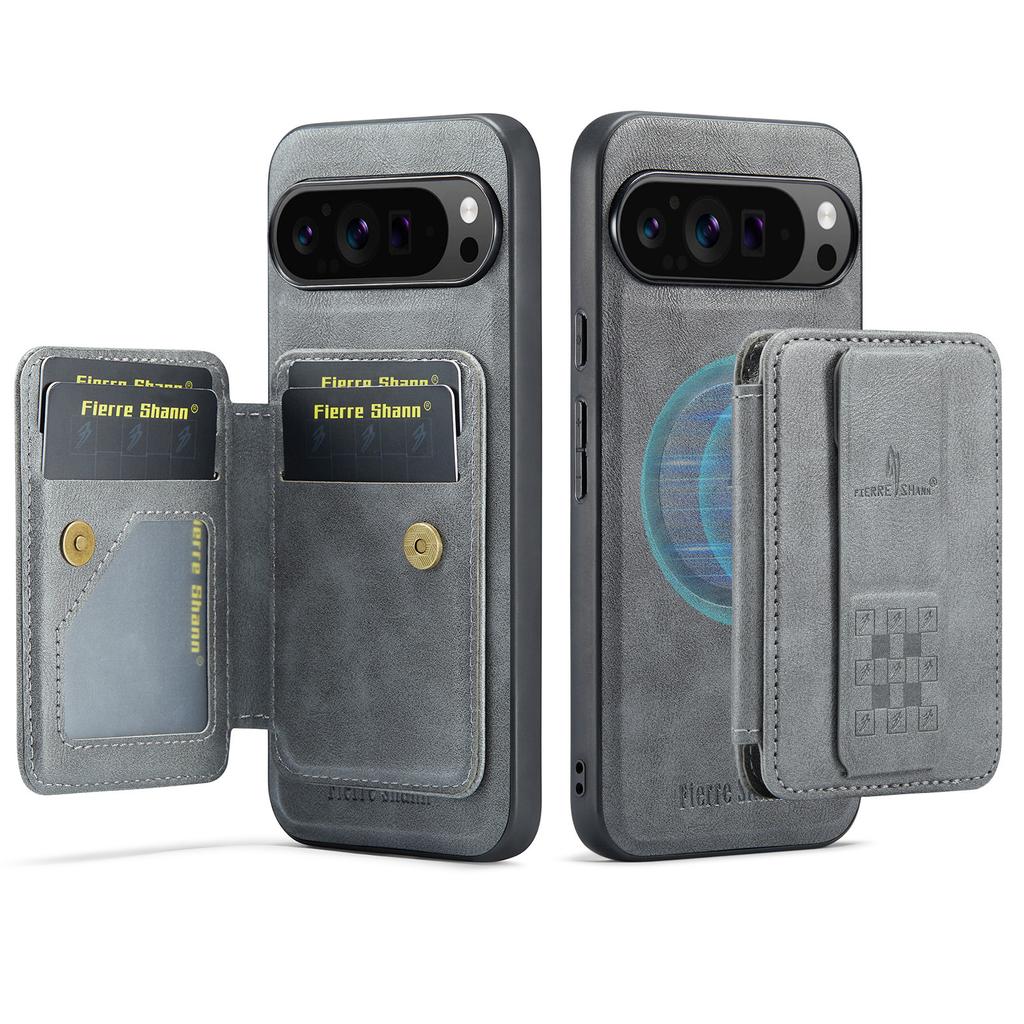 Detachable Magnetic Wristband Auto Leather Phone Case for IPhone Google Pixel 10 Pro XL Pixel9 9a 8 8a 7 7a Card Holder Wallet