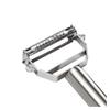 Kitchen Peeler Stainless Steel Double Sided Multifunctional Practical Sturdy Vegetable Fruit Peeler for Home