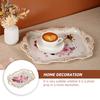 Euro Pallet Food Serving Tray Restaurant Dessert Plate Simple Melamine Decorative European Style Photography Prop Jewelry