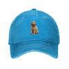 Goldendoodle Golden Doodle Dog Hiking Baseball Cap Sunshade Travel Denim Sun Hat
