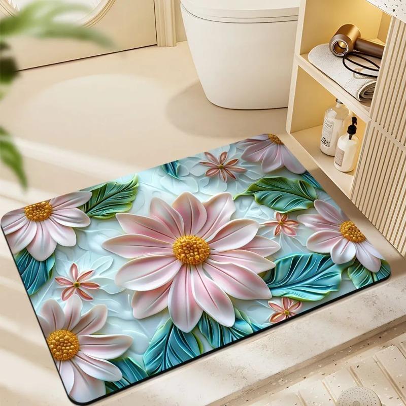 Bathroom Absorbent Diatom Mud Toilet Doormat Toilet Toilet Floor Mat Toilet Carpet