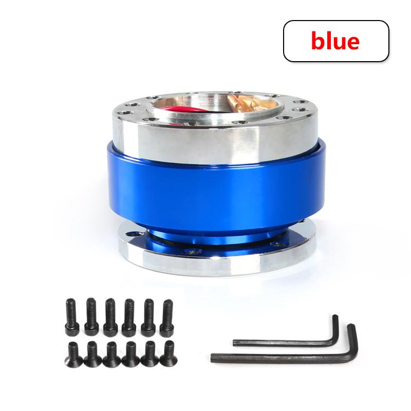 Universal Steering Wheel Snap Off Quick Release Hub Adapter Boss Kit 8 Colors Available