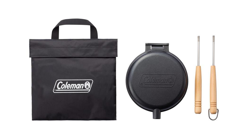 Coleman Frying Pan Double Pan Cooker Nonstick Processing Removable Compact