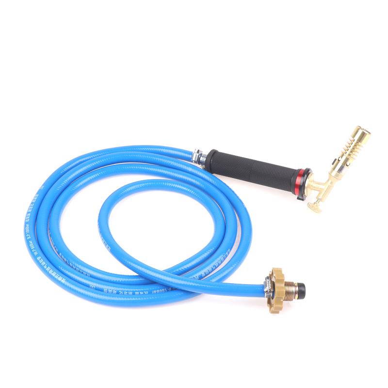 2.5M Flame Welding Torch Copper Aluminum Soldering Tool Liquefied Propane Gas Torch For Metal Melting Home Repair