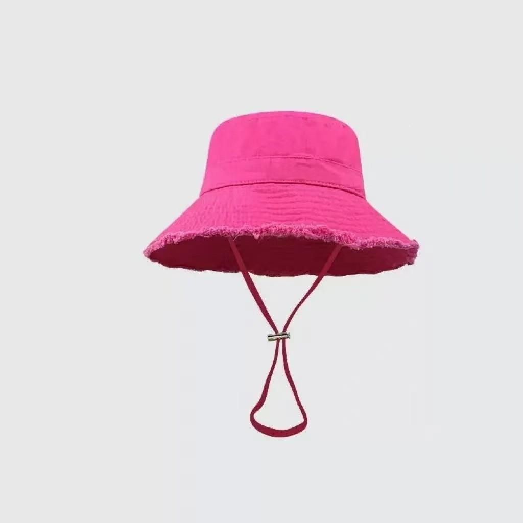 Cotton Waterwashed Fisher Cap With Sunshade For Summer Outdoor Sun Protection And Casual Wear