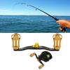 Carbon Fiber Fishing Reel Handle Baitcasting Trolling Reel Rocker Knobs Lightweight Fishing Reel Replacement Part