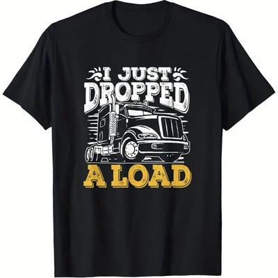 A Funny Gift Suitable for Truck Driver TShirt 100 Cotton ONeck Short Sleeve Summer Casual Mens Tshirt Streetwear