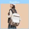 Casual Large Minimalist Capacity Backpack With Color Blocking Design For Daily