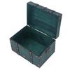 Treasure Chest Storage Box Antique Exquisite Wooden Jewelry Box for Movie Props Window Display
