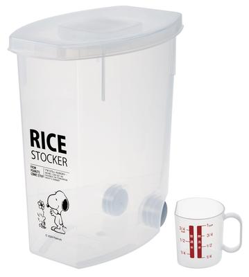 Reisbehälter mit Messbecher, Snoopy, Insektensicherer Behälter, Beutel, Tasse, Rollen, 5 kg, DRF5-A