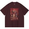 230 g/m² 100% Baumwolle Heavy Metal T-Shirt Rockband Beliebte Musik Druck Unisex Schweres Baumwoll-T-Shirt