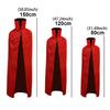 Cosplay Costumes Halloween Adult Stand Collar Cape Black Red Reversible Cap Vampire Cape Halloween Party Men Women Clothes