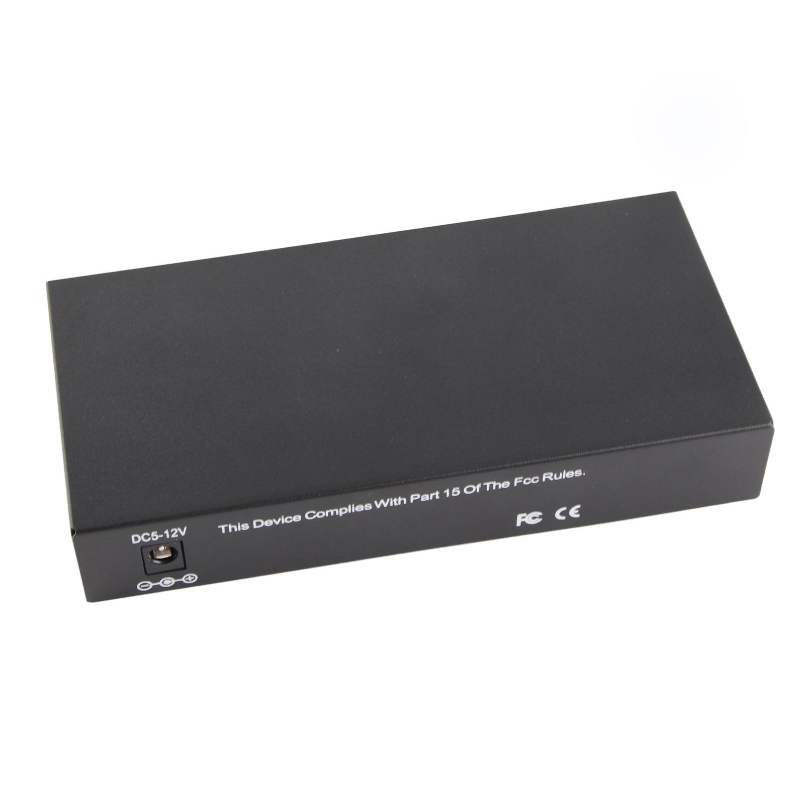

Ethernet Media Converter RJ45 101001000M 4 Fiber 2 Ports Single Mode Dual Fiber for IEEE802.3Z