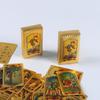 Mazzo di Tarocchi Bianco Edizione da Collezione: Set Completo Foglia Oro, Materiale PET, Nuove Carte dei Tarocchi.