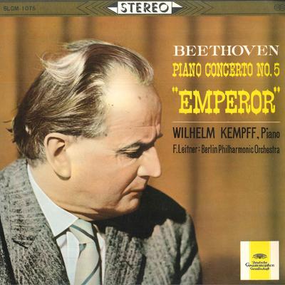 LP Record WILHELM KEMPFF, FERDINAND LEITNER,  - Beethoven: Piano Concerto No.5 Empe SLGM1075 DEUTSCHE GRAMMO - Japan Classical Used