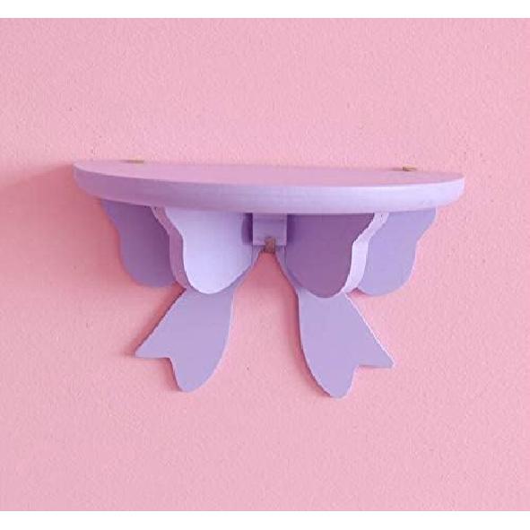 NAA Kawaii Wood Floating Shelf Kawaii Wall Decor Kawaii Room Decor Kawaii Pink Room Décor, Pastel Pink