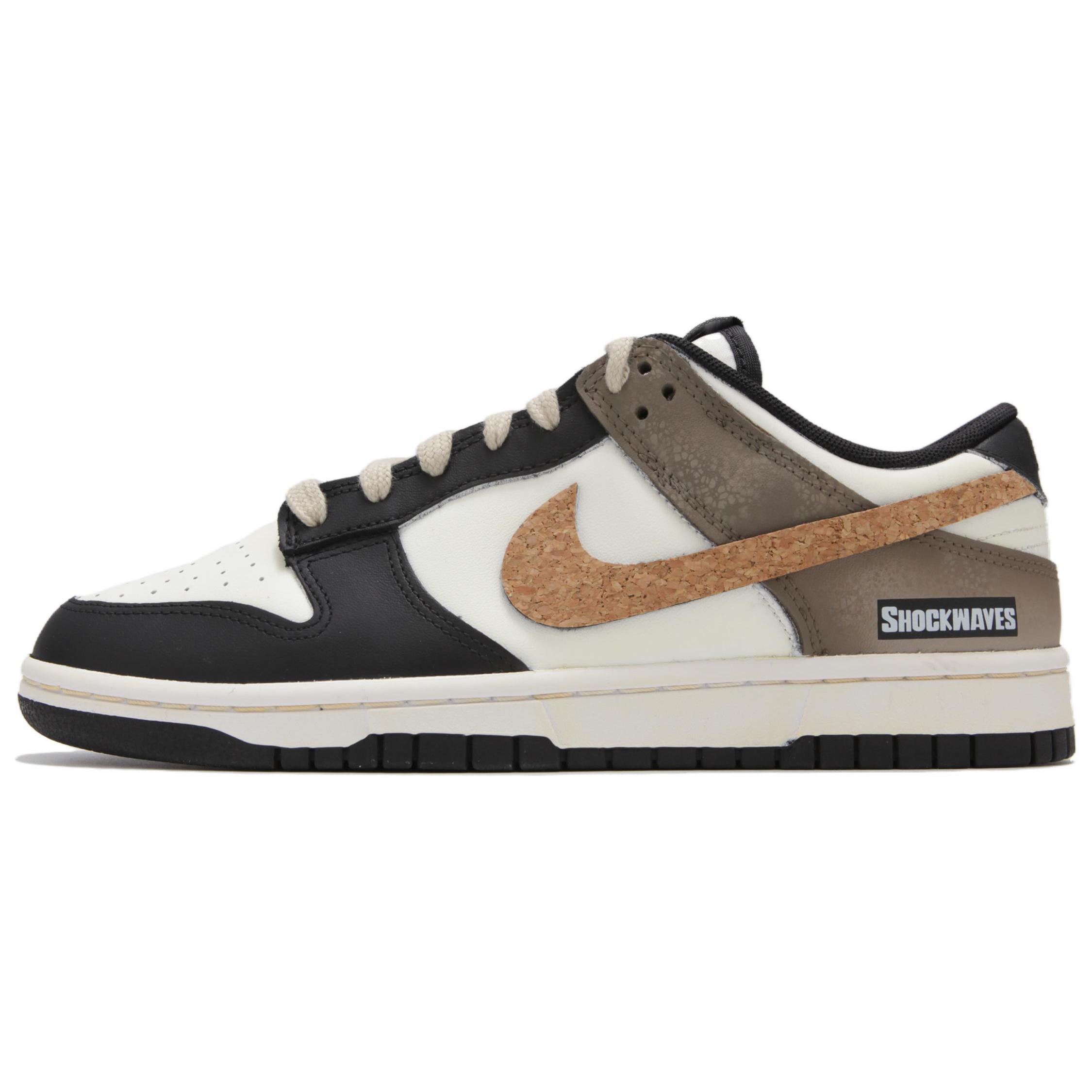 

Nike Dunk Slip Resistant, Abrasion Resistant, Lightweight Low top Skateboard Shoes Men s Black Brown DD1391-100(Teamfour-) 36.5